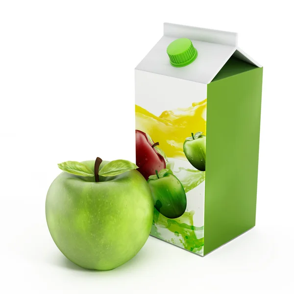 Jugo de manzana — Foto de Stock