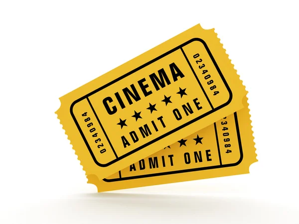 시네마 티켓 — 스톡 사진