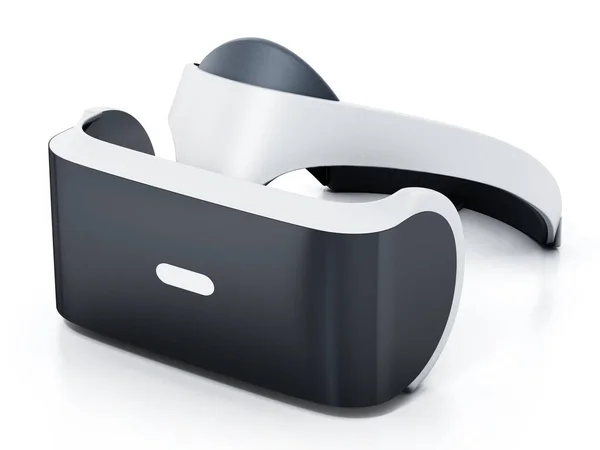 Virtual Reality Bril Geïsoleerd Witte Achtergrond Illustratie — Stockfoto