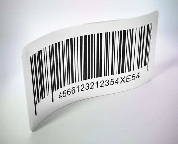 Generic Barcode Isolated White Background Illustration — Stock Photo, Image