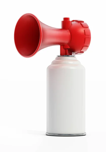 Air Horn Can Isolated White Background Illustration — Stock Photo, Image