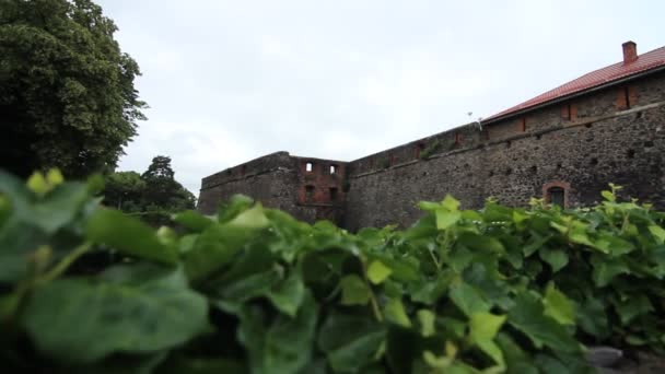 Antigua fortaleza — Vídeo de stock