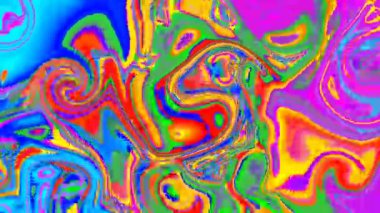 Görüntü stop motion animasyon grafik illüstrasyon mandala arkaplan geometrik kaleydoskop şekil soyut tam renk