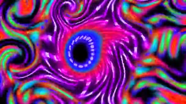 Footage Stop Mozgás Animáció Grafika Illusztráció Mandala Háttér Geometriai Kaleidoszkóp — Stock videók