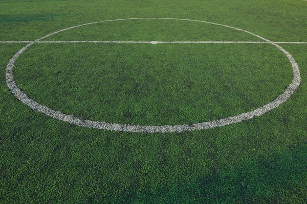 Campo di calcio stadio, erba verde gioco di sport sfondo — Foto Stock
