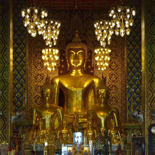 wat phra Tapınağı Budizm Buda heykeli bu hariphunchai