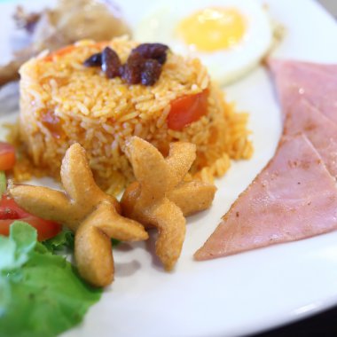 Fried rice Tay tarzında, Tayland Gıda