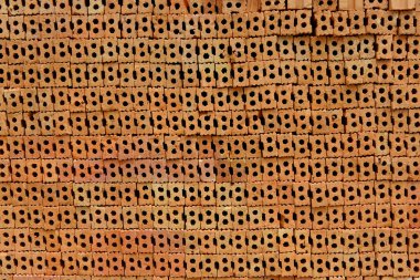 kırmızı tuğla, inşaat oluşturmak için kullanılan tuğla yığını