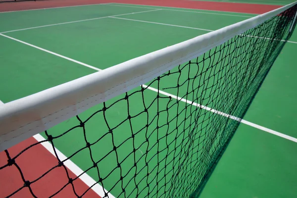 Rood en groen Tennisbaan — Stockfoto