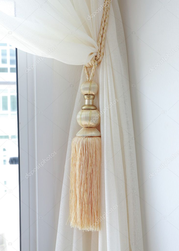 Curtains tassel for interior luxury house