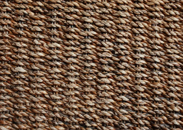 Wicker textur bakgrund, traditionella hantverk väver — Stockfoto
