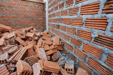 İnşaat ev bina tuğla