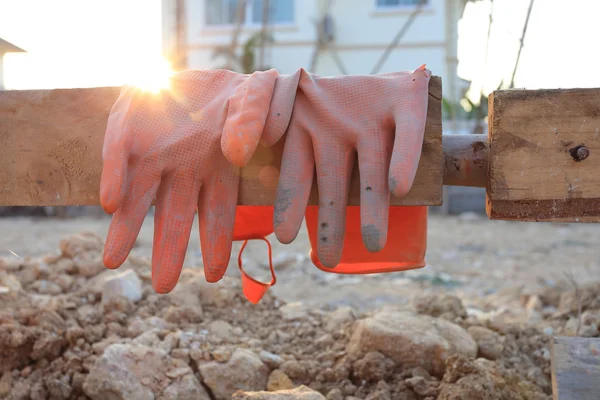 Konstruktion handske — Stockfoto