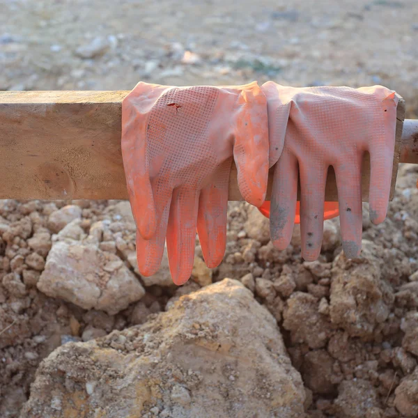 Bauhandschuh — Stockfoto