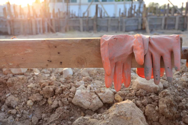 Construction glove — Stock Photo, Image