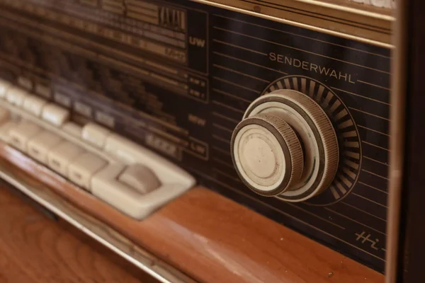 Antique Radio Room — Stock Photo, Image