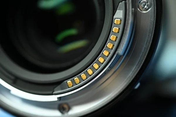 Close Lens Van Camera Fotografie Industrie — Stockfoto