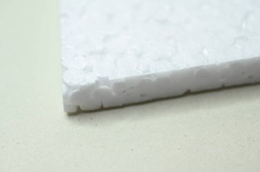 Masada beyaz nesne, paketleme için malzeme