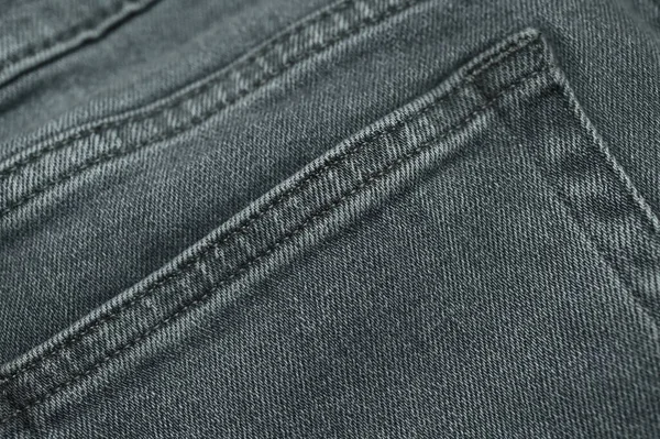 Jeans Denim Point Textile Texturé — Photo