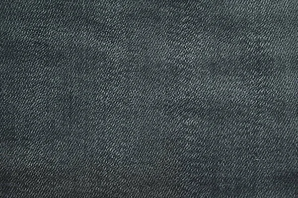 Schwarzer Denim Strukturierter Hintergrund Textiles Design — Stockfoto