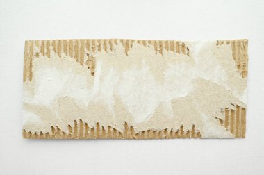 yırtık kahverengi karton kutu dokusu arkaplanı