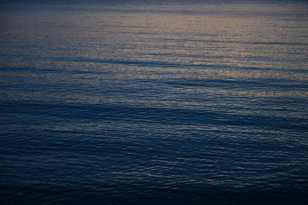 Dark Blue Sea Background Moody Sky —  Fotos de Stock