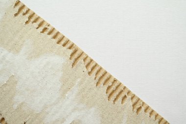 yırtık kahverengi karton kutu dokusu arkaplanı