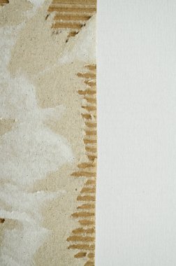 yırtık kahverengi karton kutu dokusu arkaplanı