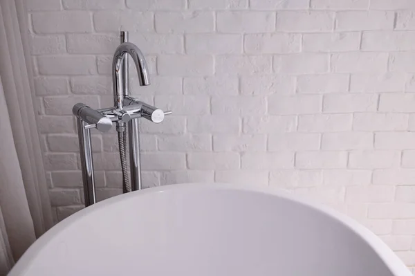 Ducha Hidromasaje Con Bañera Baño — Foto de Stock