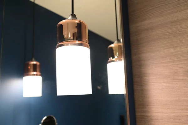 Luxury Lamp Hanging Room Interior Design — Photo