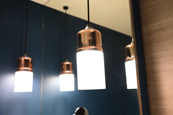 Luxury Lamp Hanging Room Interior Design — Photo