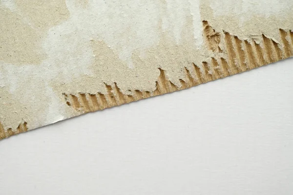 yırtık kahverengi karton kutu dokusu arkaplanı