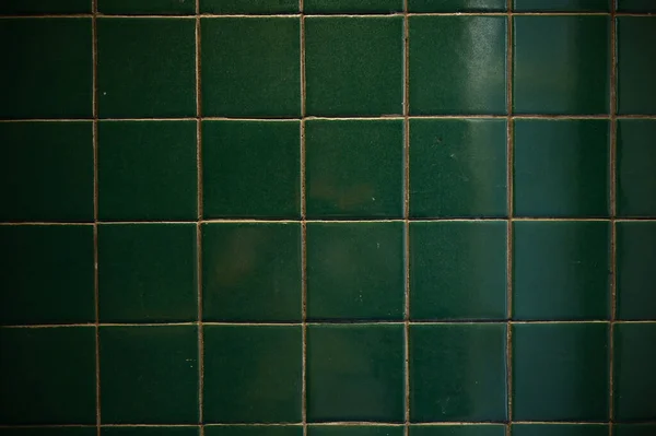 Dark Green Wall Bathroom Interior Design — Fotografia de Stock