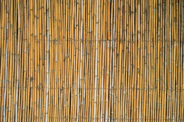 Wooden Bamboo Wall Background Interior Design — Stockfoto