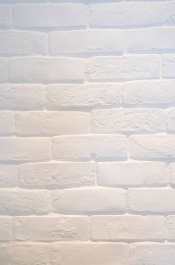 beyaz tuğla duvar arkaplanı, iç tasarım