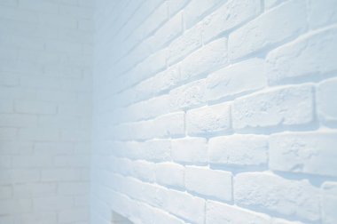 beyaz tuğla duvar arkaplanı, iç tasarım