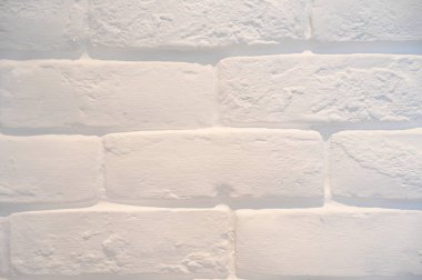 beyaz tuğla duvar arkaplanı, iç tasarım