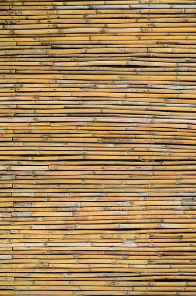 Wooden Bamboo Wall Background Interior Design — Stok fotoğraf