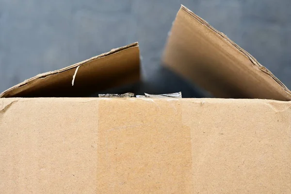 brown paper box packaging for design