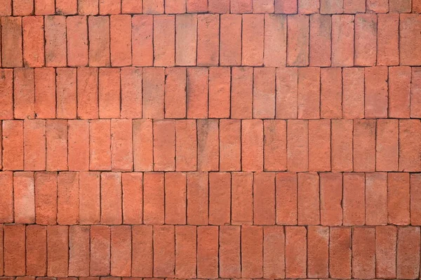 Brown Brick Wall Textured Construction Industry — Foto de Stock