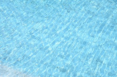 mavi yüzme havuzu, güzel havuz dokusu arka plan