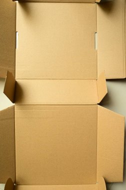 kahverengi karton kutu desenli arkaplan