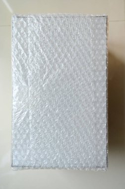 white bubble wrap for protect product