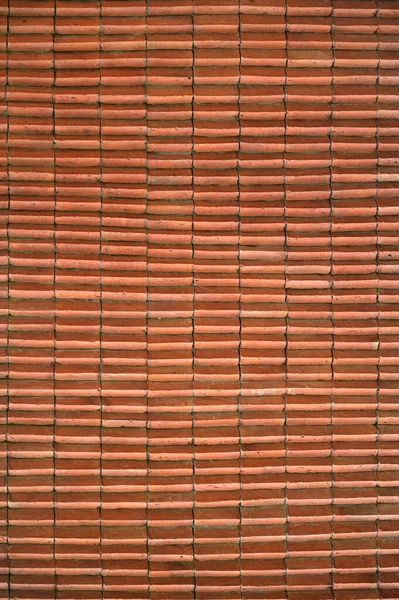 Brown Brick Wall Textured Construction Industry — Stok fotoğraf