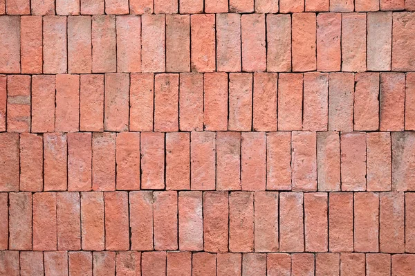 Brown Brick Wall Textured Construction Industry — Zdjęcie stockowe