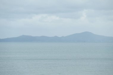 deniz ve gökyüzü arkaplanı, güzel manzara