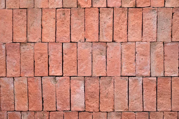 Brown Brick Wall Textured Construction Industry — Photo