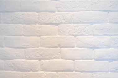 beyaz tuğla duvar arkaplanı, iç tasarım