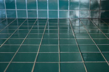 dark green wall bathroom, interior design