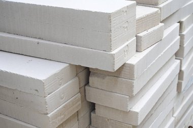İnşaat endüstrisi için gri çimento tuğla